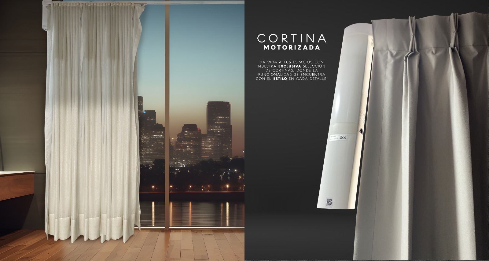 Cortinas motorizadas